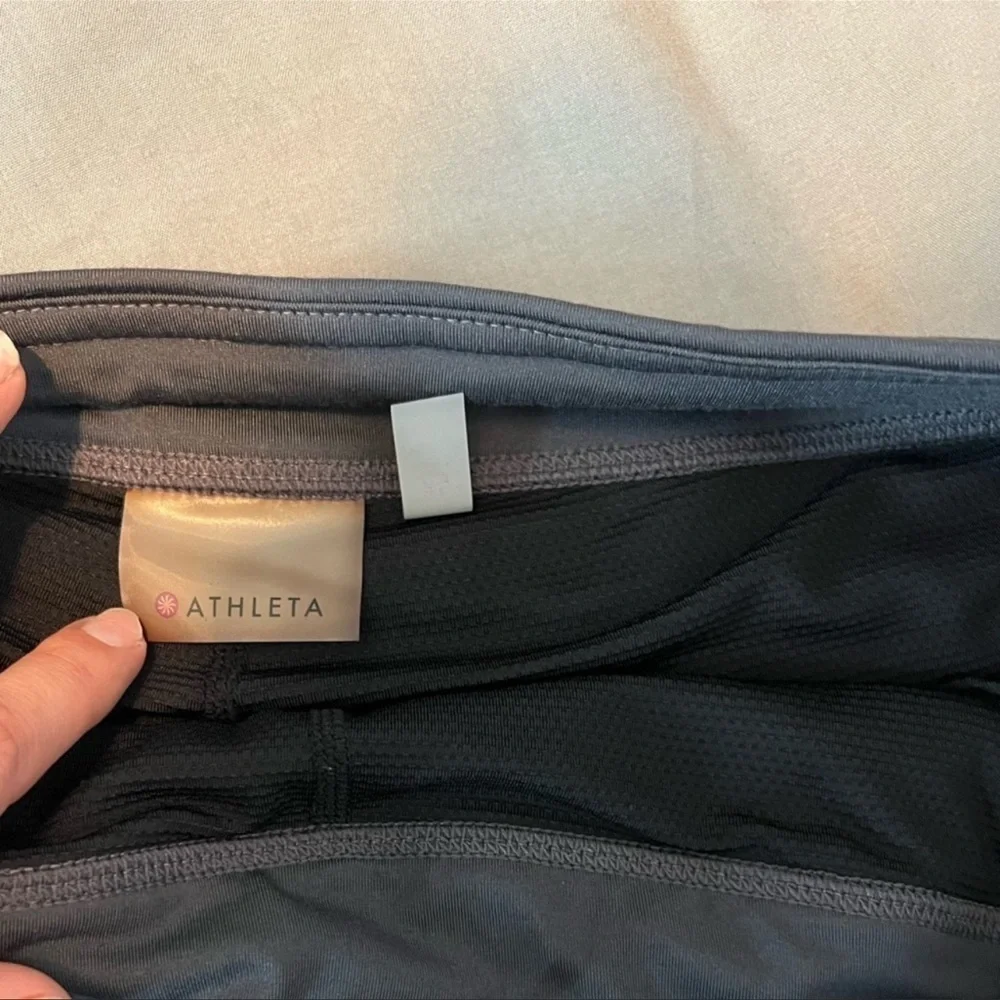 Athleta Warrior Pleated Athletic Tennis Skort